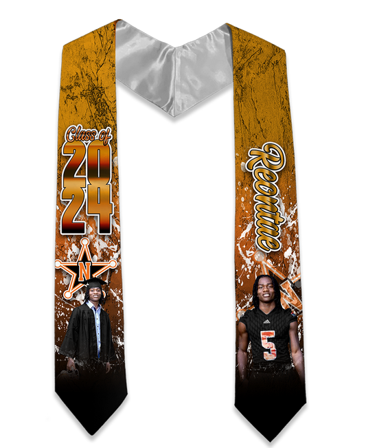 Custom Grad Stole